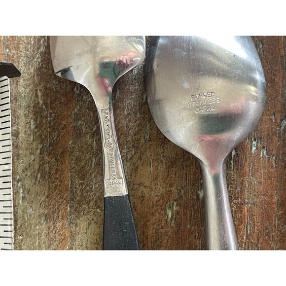 MCM Vintage Danish grapefruit and soup spoons - Picture 3 of 3